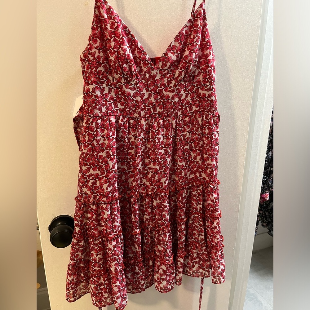 B Darlin floral dress